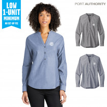 Port Authority® Long Sleeve Chambray Easy Care Shirt - Ladies (OD)