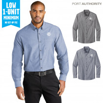 Port Authority® Long Sleeve Chambray Easy Care Shirt - Men's (OD)