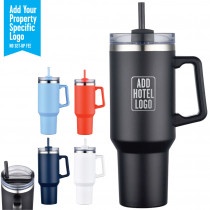 Lucas 40 oz. Double Wall, Stainless Steel Travel Mug (CM)
