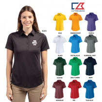 Cutter & Buck Prospect Textured Stretch Short Sleeve Polo - Ladies (CM)