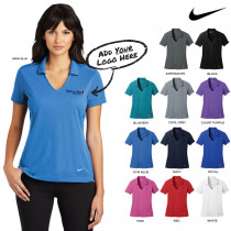 Nike® Dri-FIT Vertical Mesh Polo - Ladies (OD)
