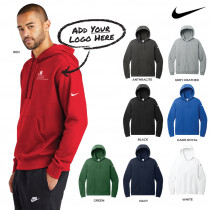 Nike® Club Fleece Sleeve Swoosh Pullover Hoodie - Men's (OD)