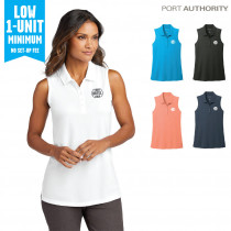 Port Authority® Dry Zone® UV Micro-Mesh Sleeveless Polo - Ladies (OD)