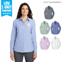 Port Authority® SuperPro™ Oxford Shirt - Ladies (OD)